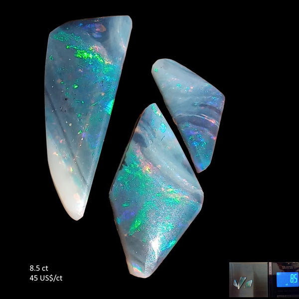 Natural Black Opal Parcel