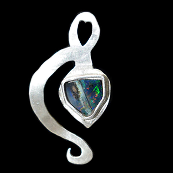 Natural Opal Pendant | Drums on the Beach